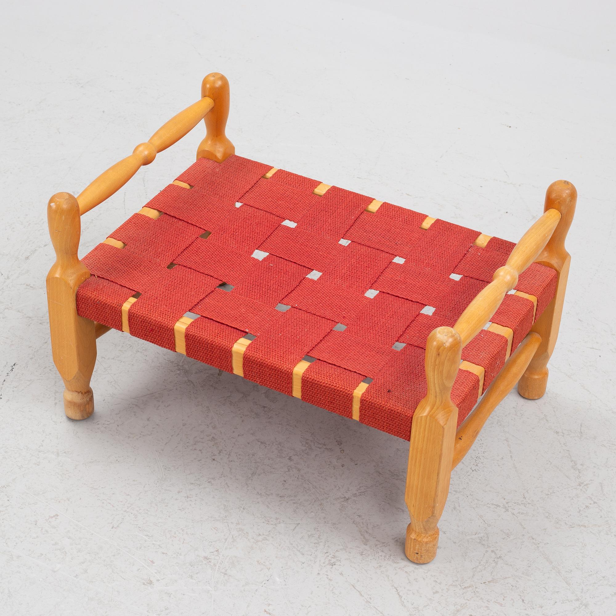 Erik Höglund, stool, Boda, provenance Sven Lundh.