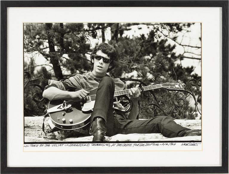 Lisa Law, "Lou Reed of the Velvet Underground", 1966.