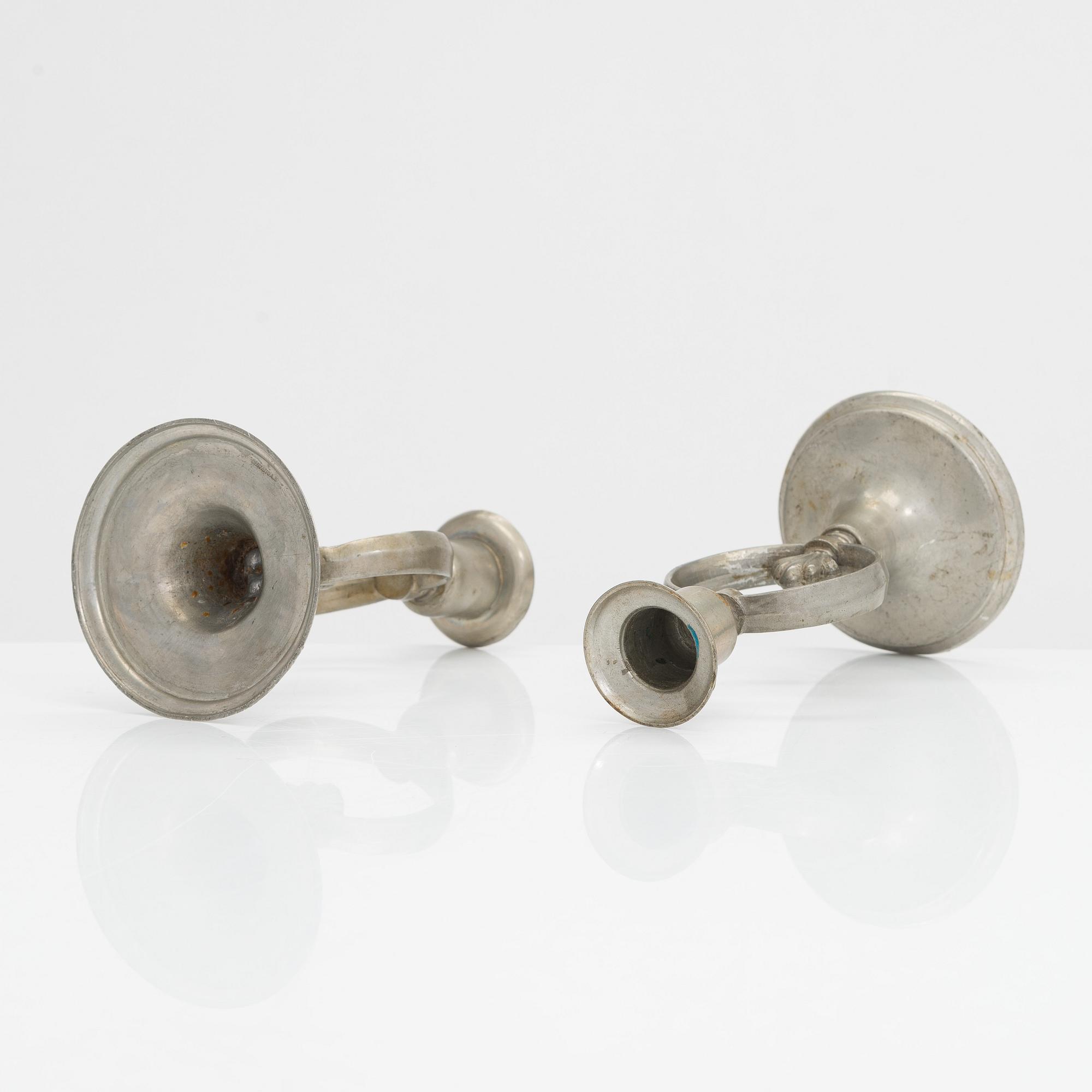 Paavo Tynell, A pair of 1920/30's '8023' candlesticks for Taito.