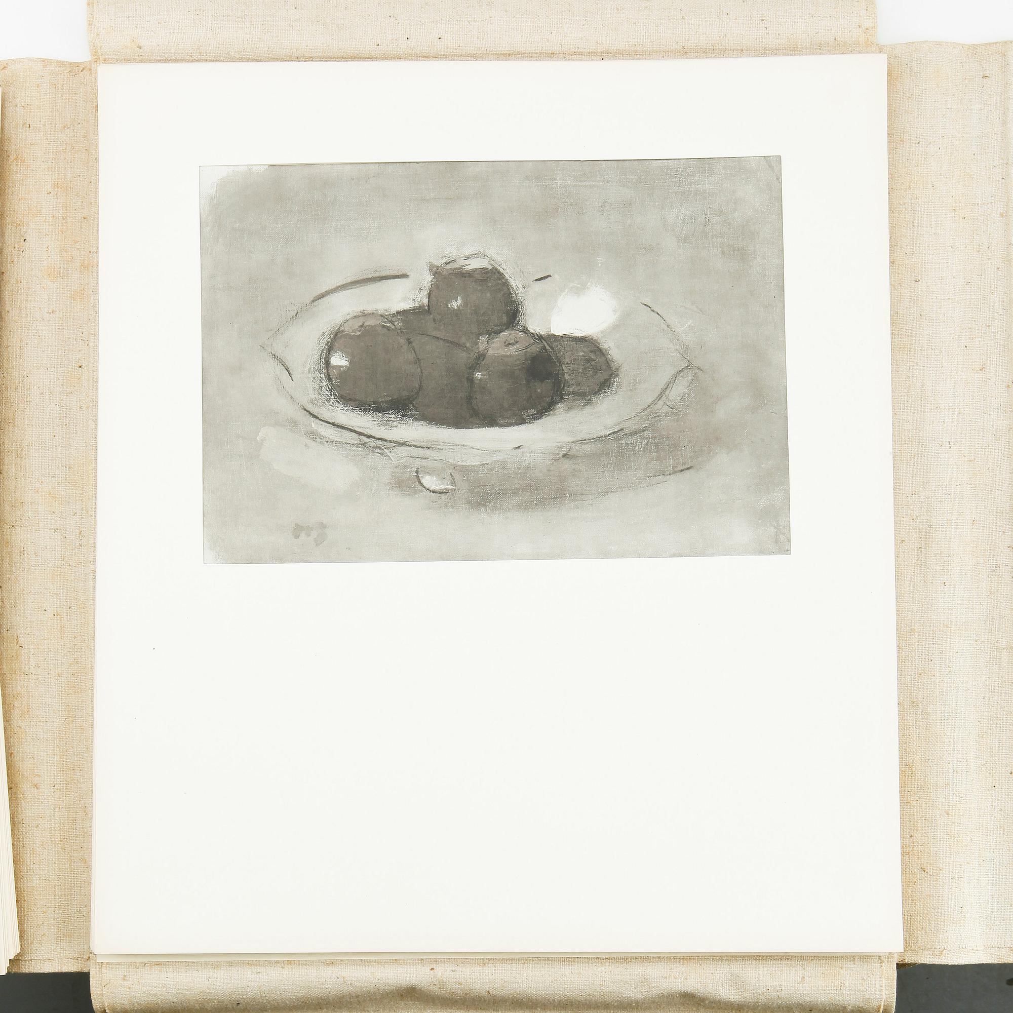 HELENE SCHJERFBECK, mapp med reproduktioner, 48 st, 1945.