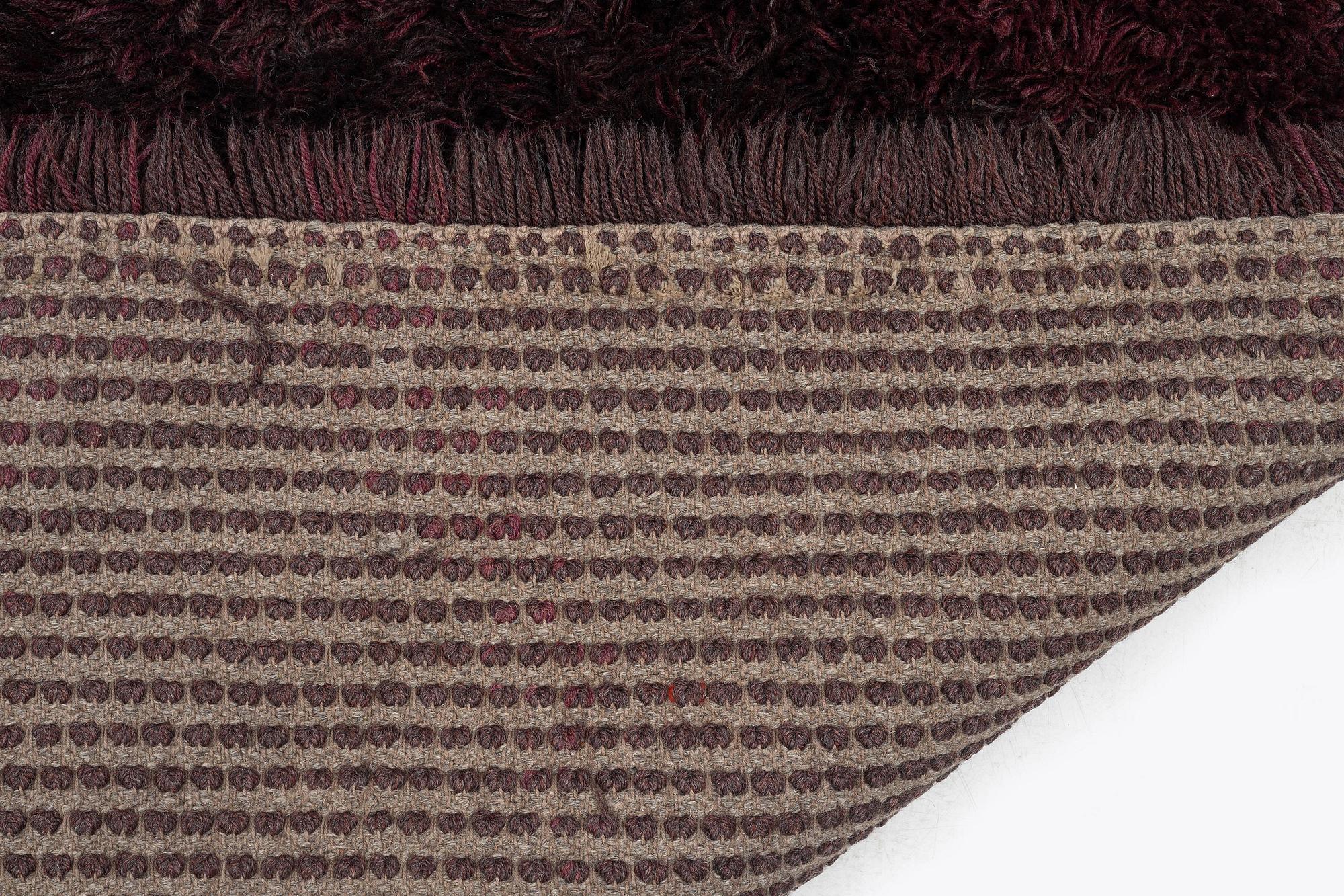 Timo Sarpaneva, a carpet, 'D-4', knotted pile, c. 198 x 203 cm, Villayhtymä Oy - Uniwool Ltd.