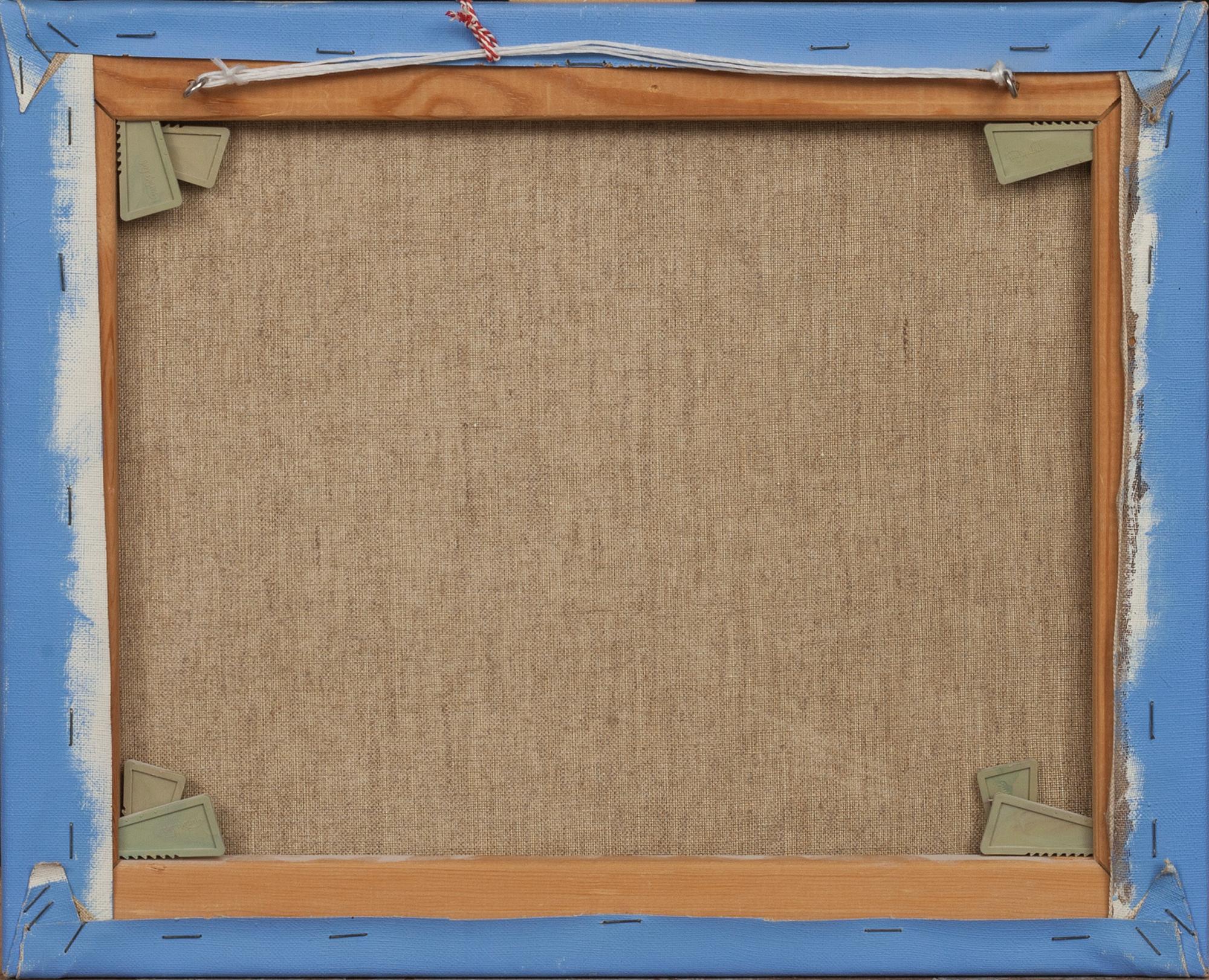 BO HULTÉN, olja på duk, signerad.