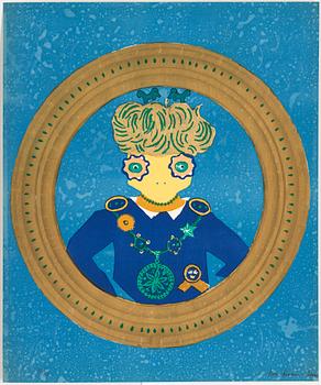 LOU LAURIN-LAM, mapp, 6 st litografier, signerade och numrerade 7/150.