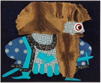 LOU LAURIN-LAM, mapp, 6 st litografier, signerade och numrerade 7/150.