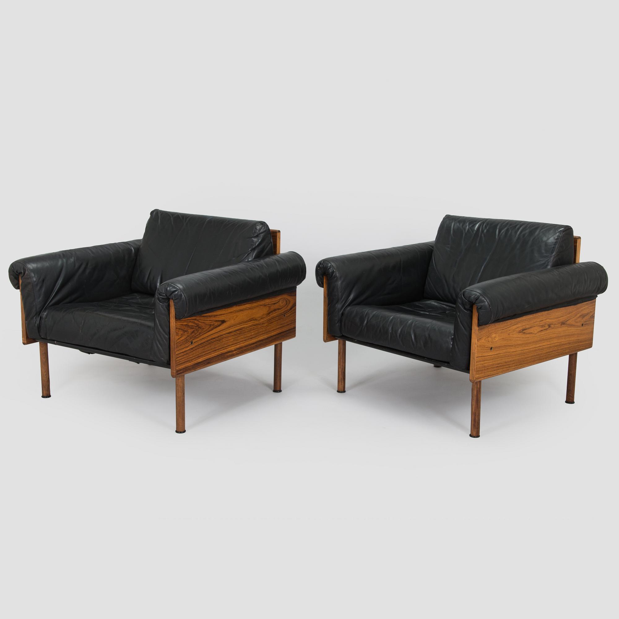 Yrjö Kukkapuro / Reino Ruokolainen, soffgrupp 4 delar, Haimi 1970-tal.