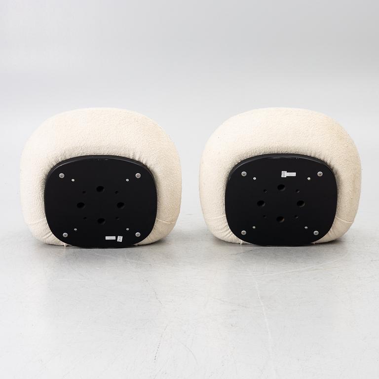 Pierre Paulin, Armchairs, a pair, “Pacha”, Gubi.