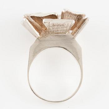 Rey Urban for Åge Fausing, ring, sterling silver, Denmark.