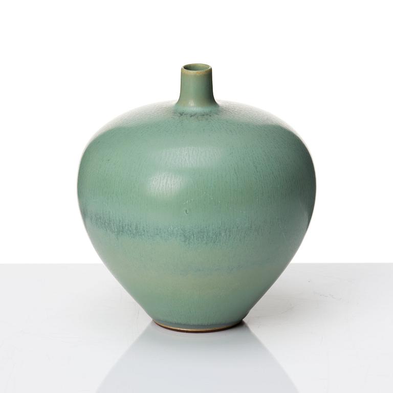 Berndt Friberg, a stoneware vase, Gustavsberg studio, Sweden 1958.