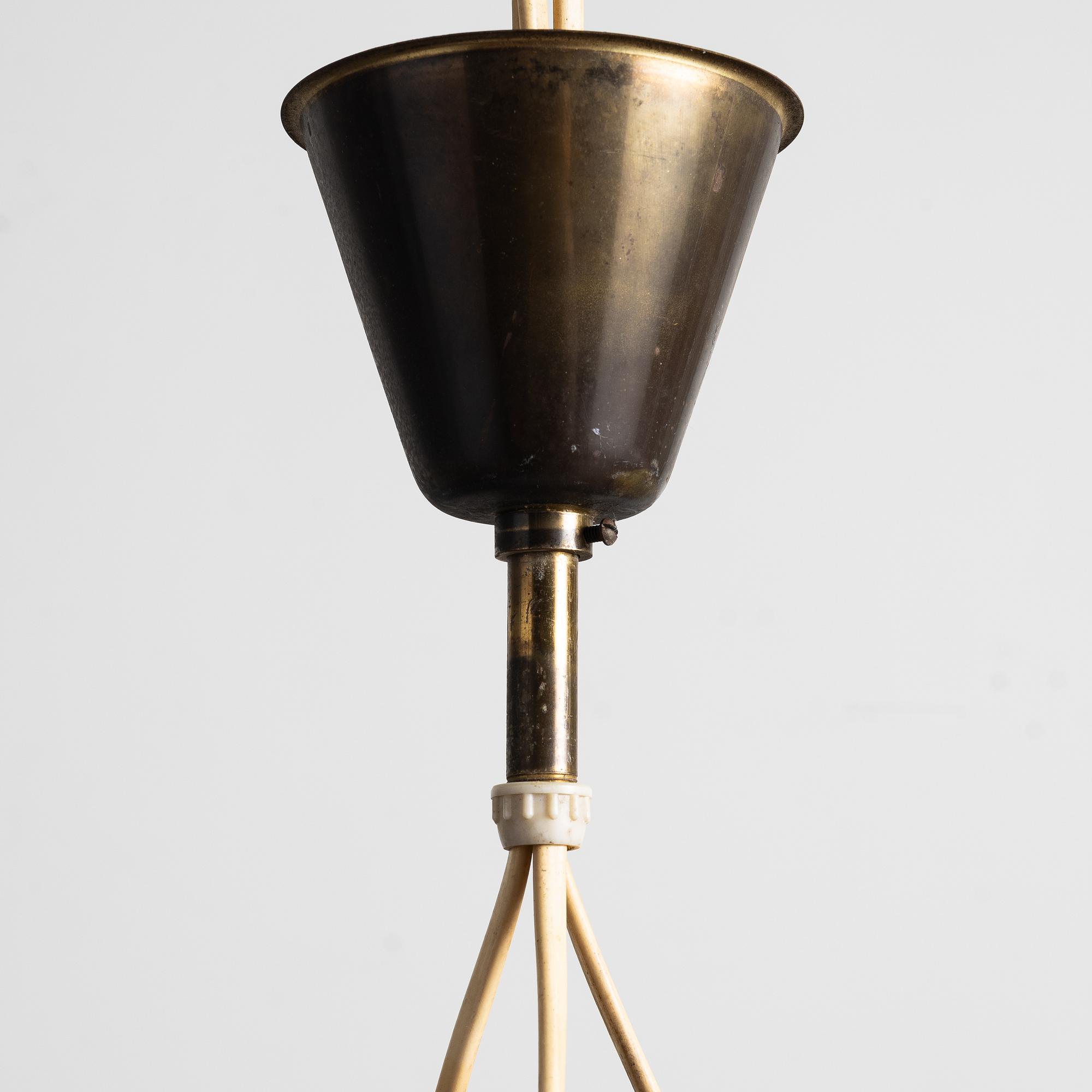 A ceiling lamp, 1950s.