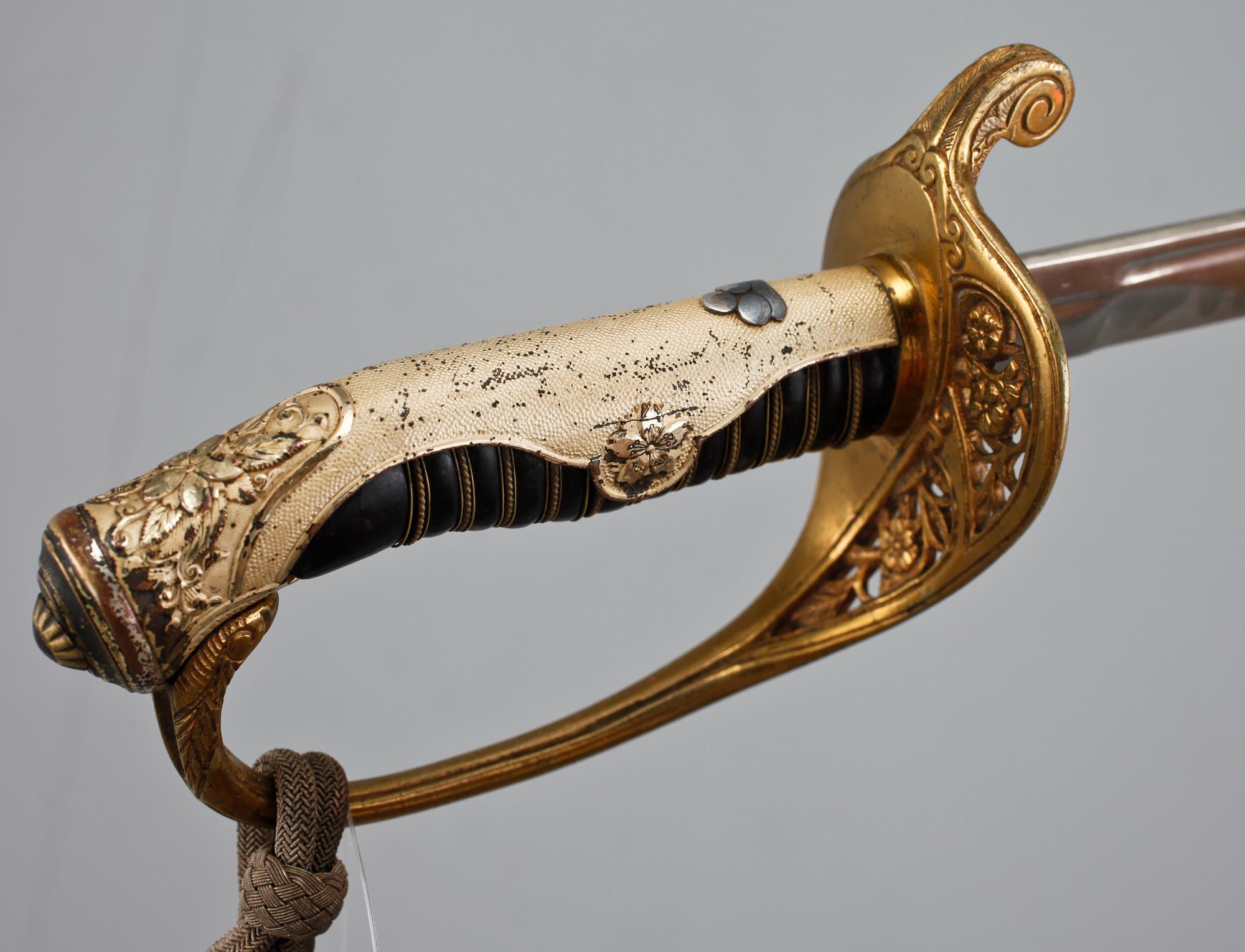 OFFICERSSABEL, Japan, 1800/1900-tal.