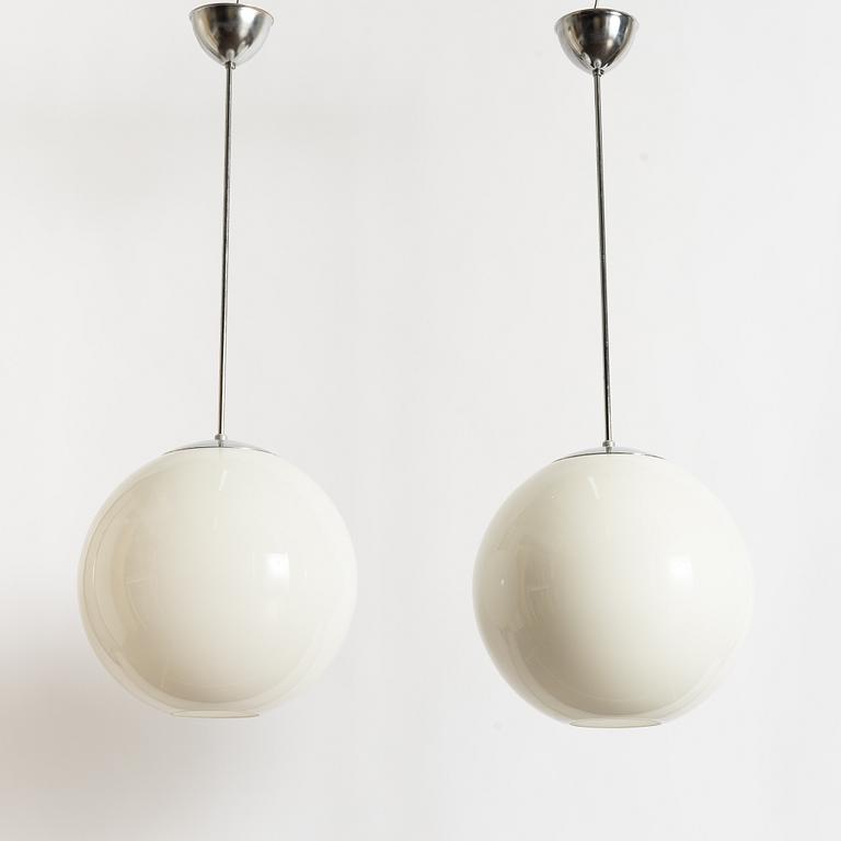 Taklampor, ett par, Fox Design, 1900-talets andra hälft.