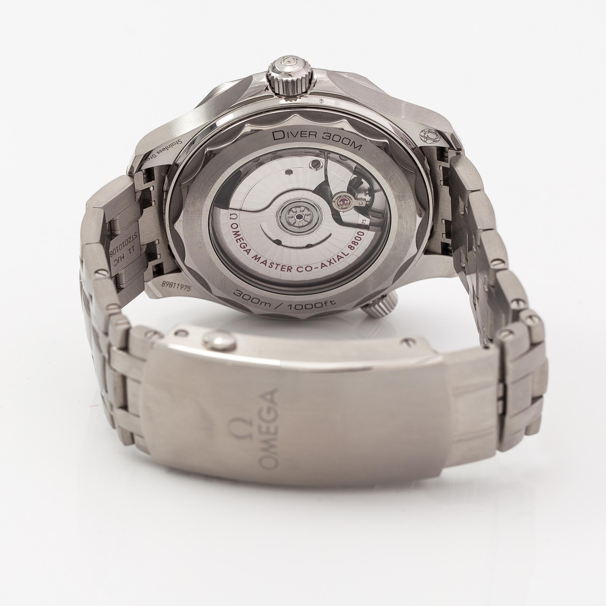 Omega, Seamaster, Diver, co-axial, 300m, wristwatch, 42 mm.