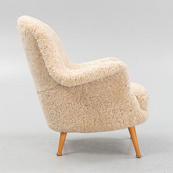 Arne Norell, a 'Divina' armchair, Westbergs möbler AB, Tranås, 1960's.
