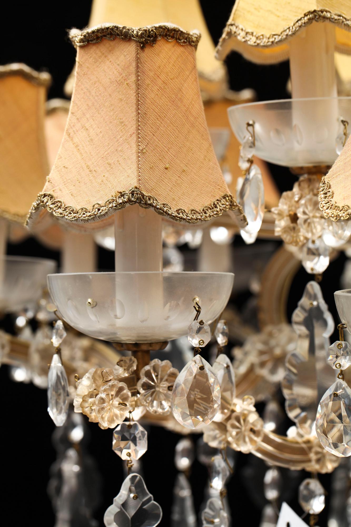 LJUSKRONA, venetiansk stil, 1900-tal.