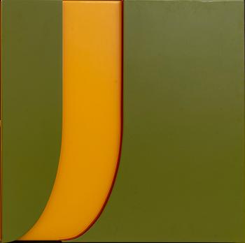 BECK & JUNG, diptych in sheet metal and wood.
