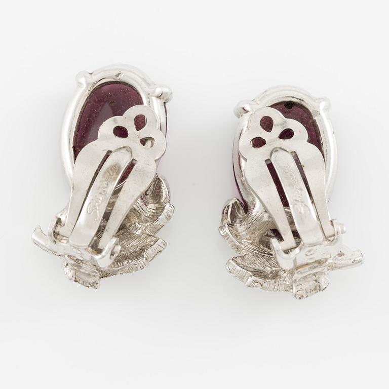 Elsa Schiaparelli, örhängen, vintage.