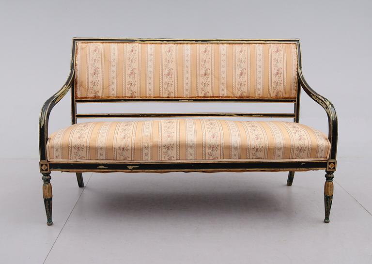 SOFFA, gustaviansk stil, 1800-talets andra hälft.