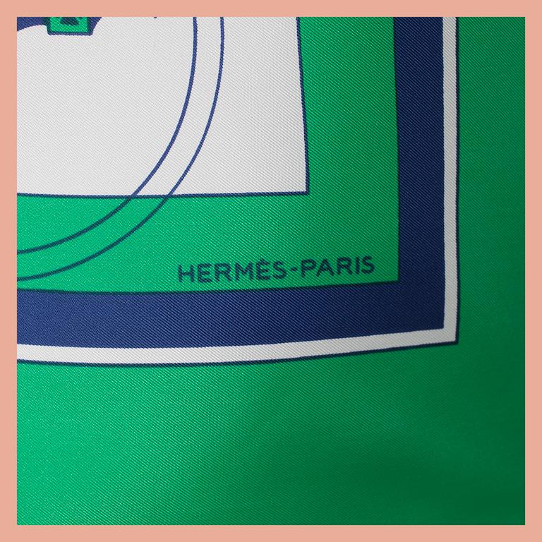SCARF, "Ex Libris", Hermès.