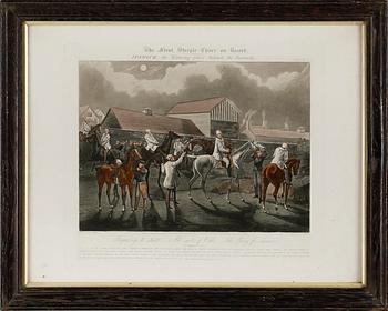 HENRY ALKEN, efter, 4 st, gravyrer,  England, 1800-tal.