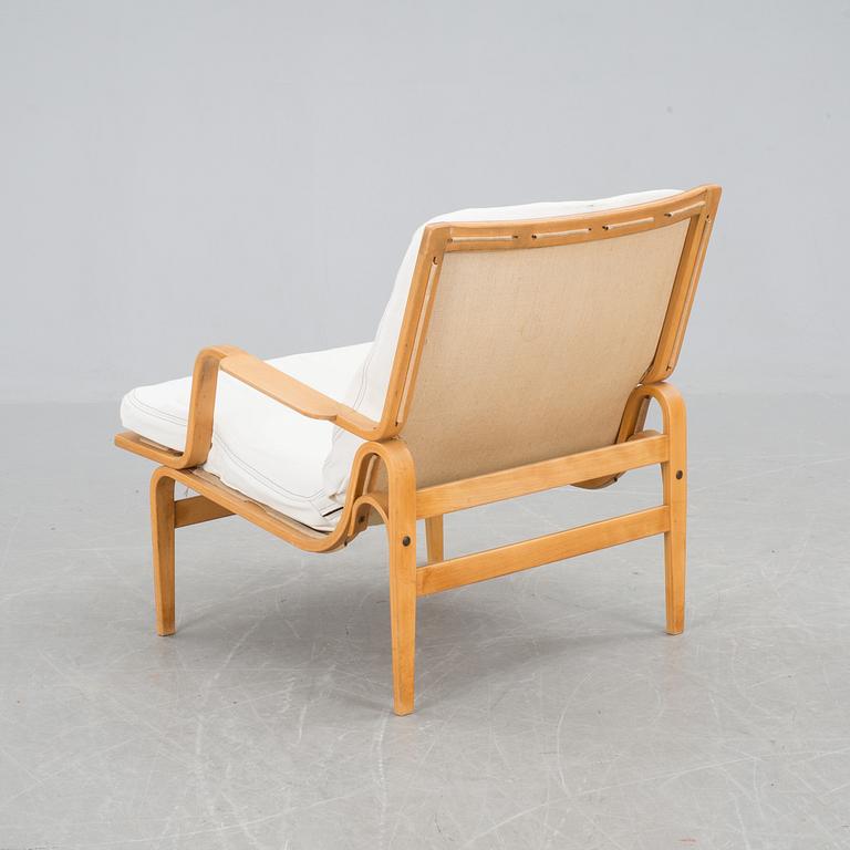 FÅTÖLJ,  "Ingrid", stämpelsignerad Bruno Mathsson, Dux.