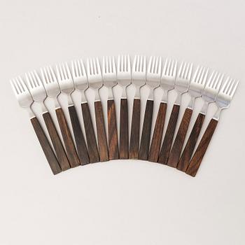 BERTEL GARDBERG, A 45-piece set of "Triennale" cutlery for Fiskars and Hackman, Finland.