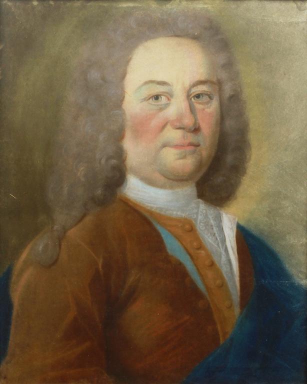 OKÄND KONSTNÄR, pastell på papper, troligen Frankrike, 1700-tal.
