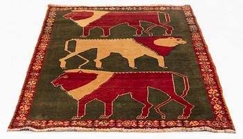 A Carpet, Kashgai, circa 174 x 116 cm.
