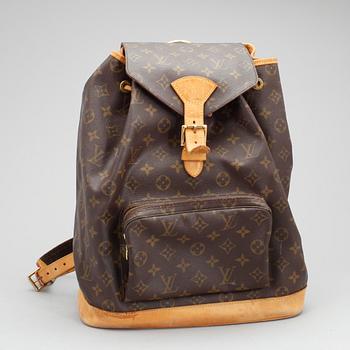 RYGGSÄCK, "Montsouris", Louis Vuitton.