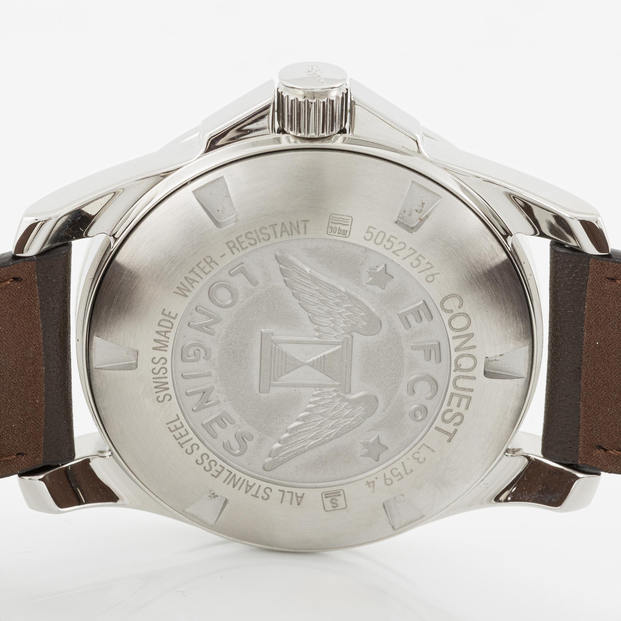Longines, Conquest, armbandsur, 41 mm.
