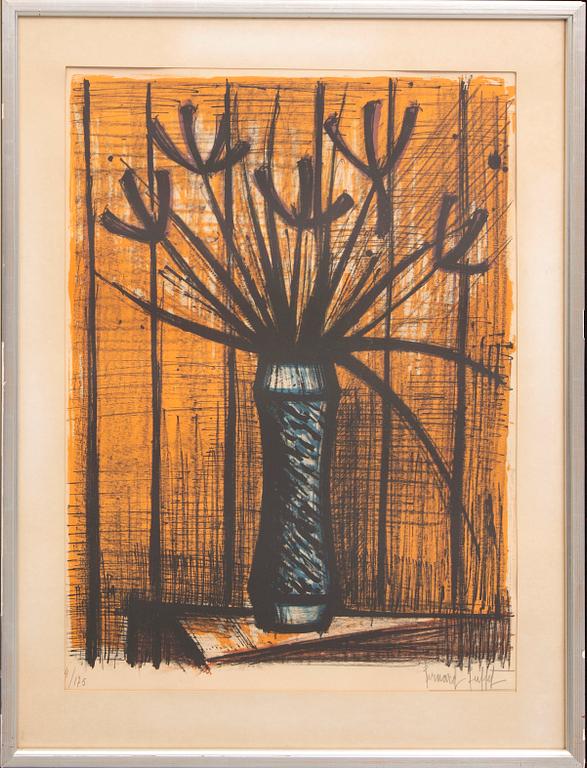 Bernard Buffet, färglitografi, signerad och numrerad 4/175.