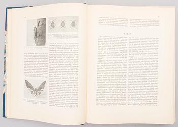 Four books about butterflies in Sweden, Finland and former Soviet Union. 1900-2003.