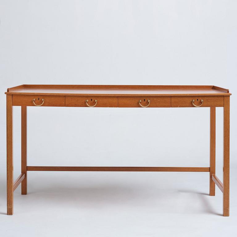 Josef Frank, a mahogany desk, version of model 2115, Firma Svenskt Tenn, Stockholm, Sweden.