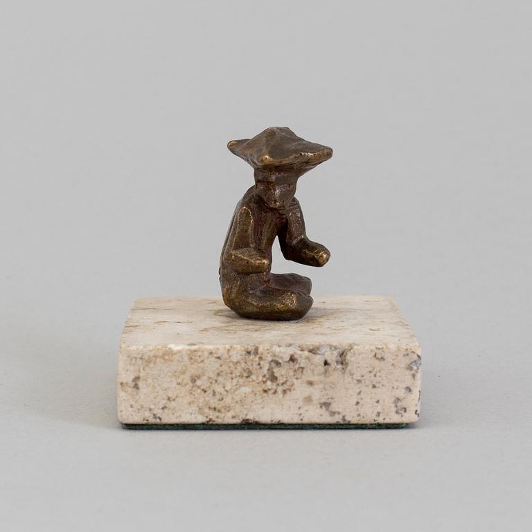 LISS ERIKSSON, skulptur, brons, signerad LE och numrerad IV/X.