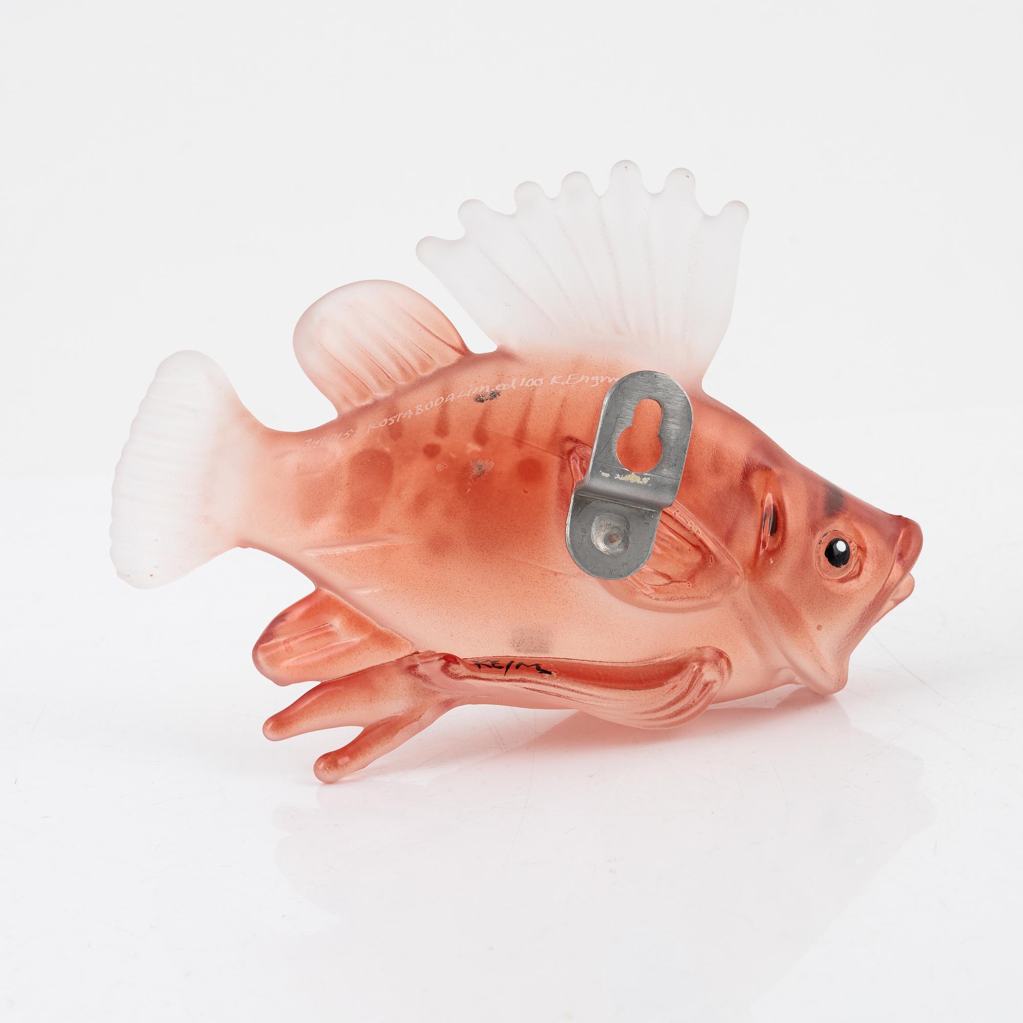 Kjell Engman, skulptur, Kosta Boda.