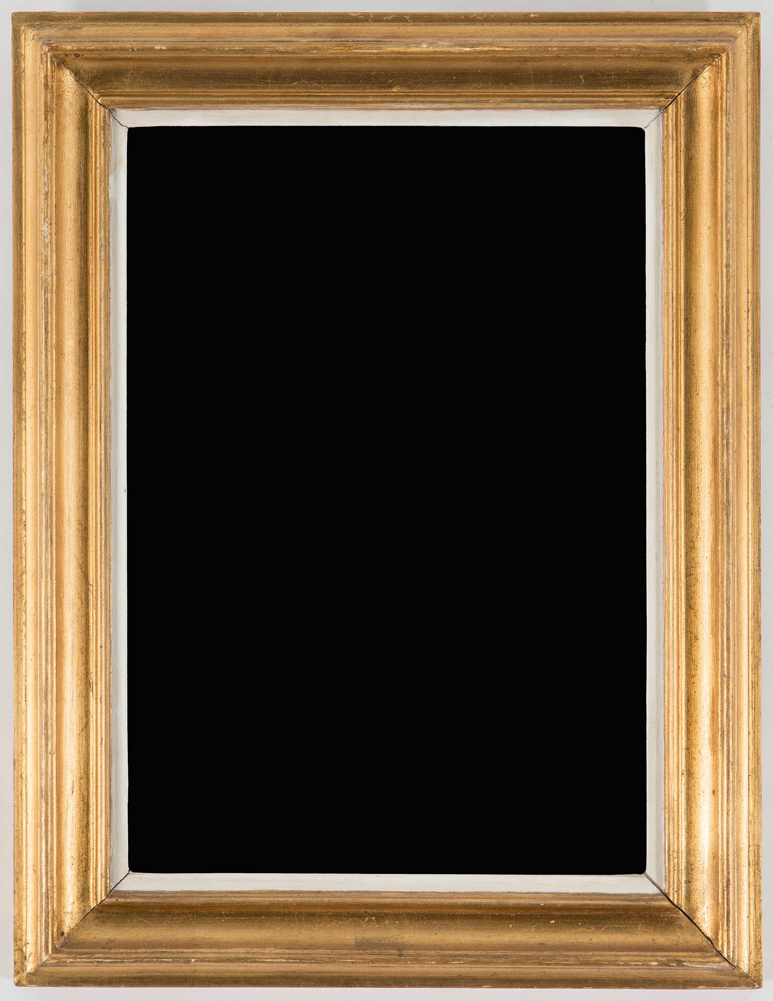 A lot of four gilded frames 20th century.