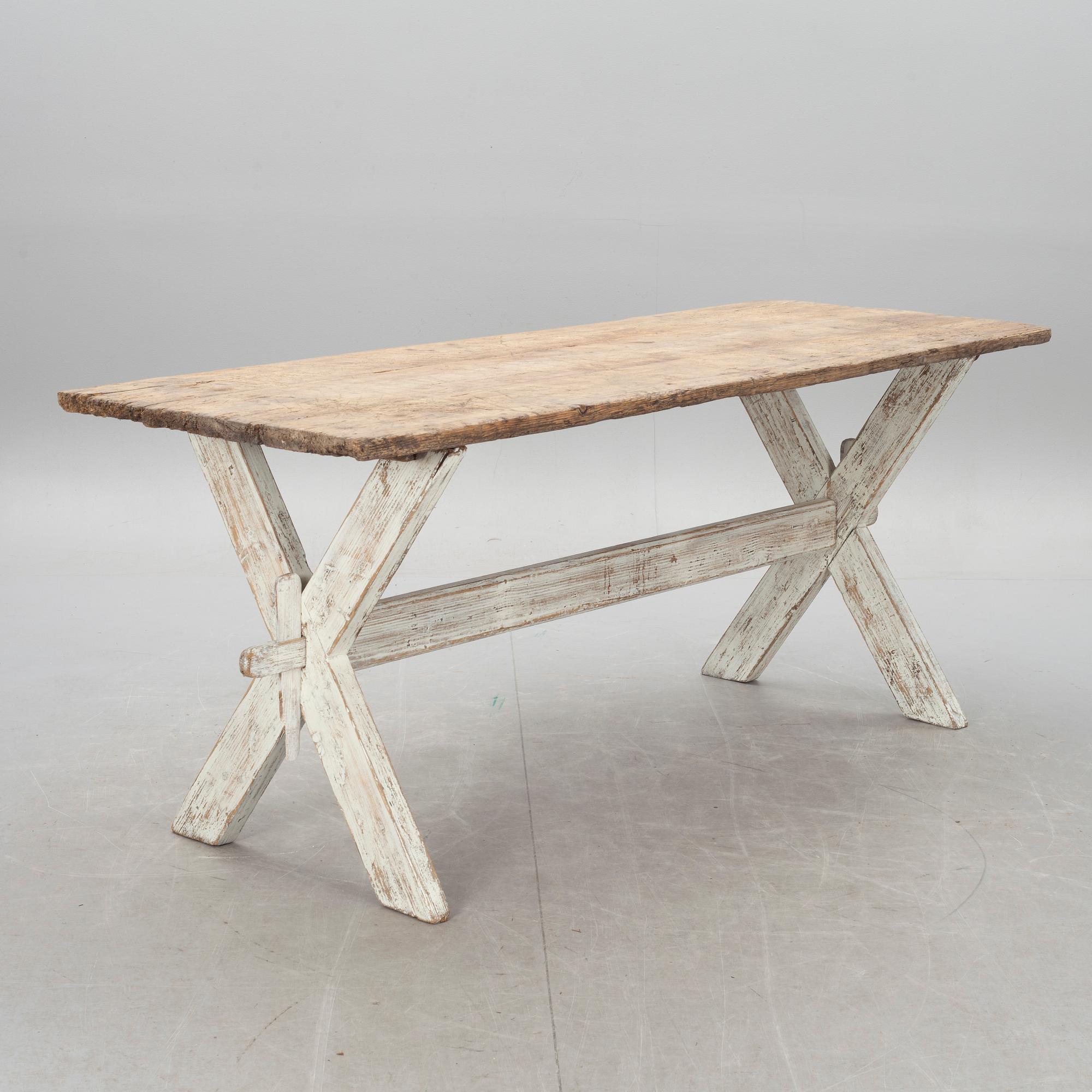 BOCKBORD, allmoge. 1800/1900.