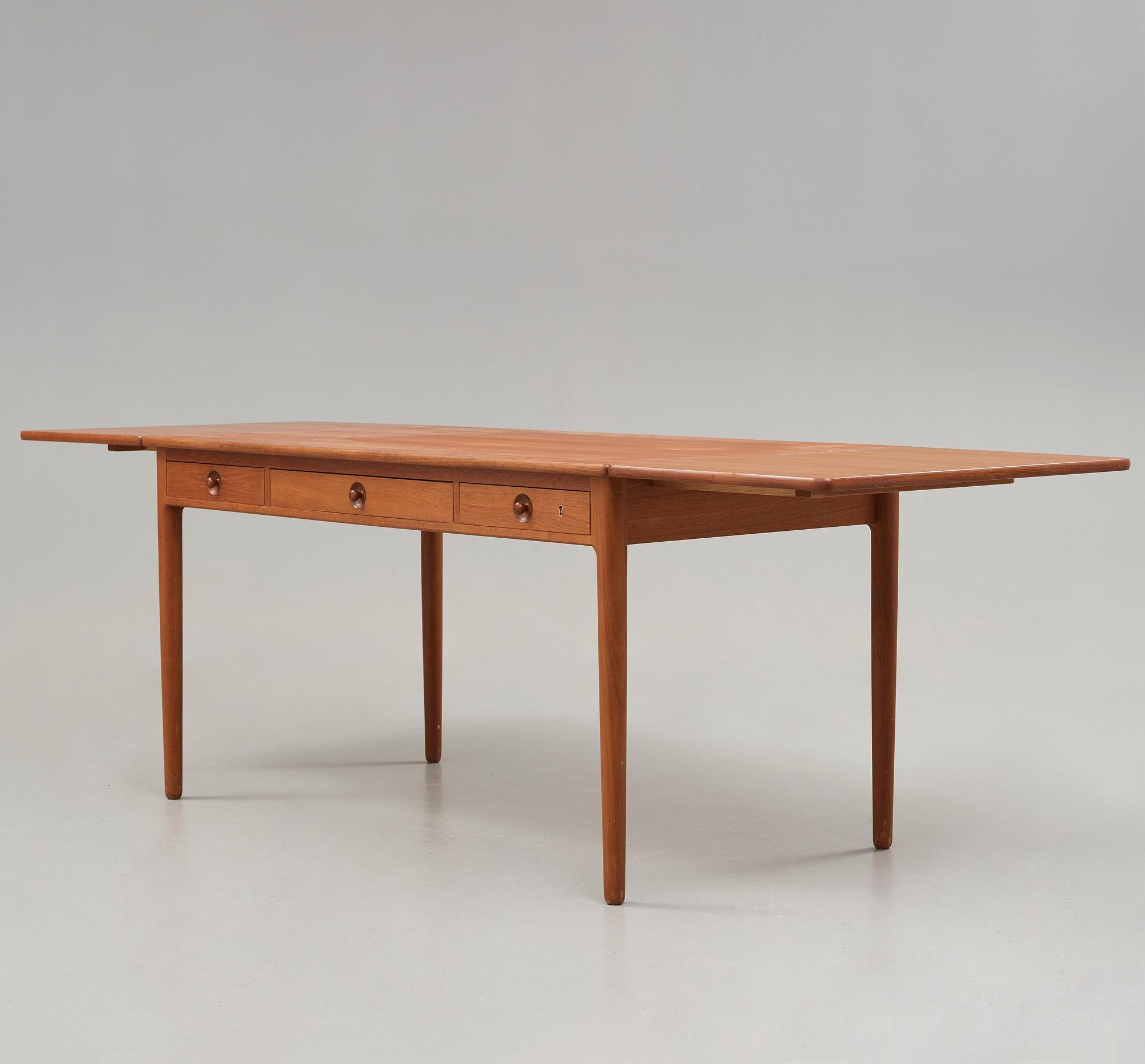 Hans J. Wegner, bord, "AT-305", Andreas Tuck, Danmark 1950-60-tal.