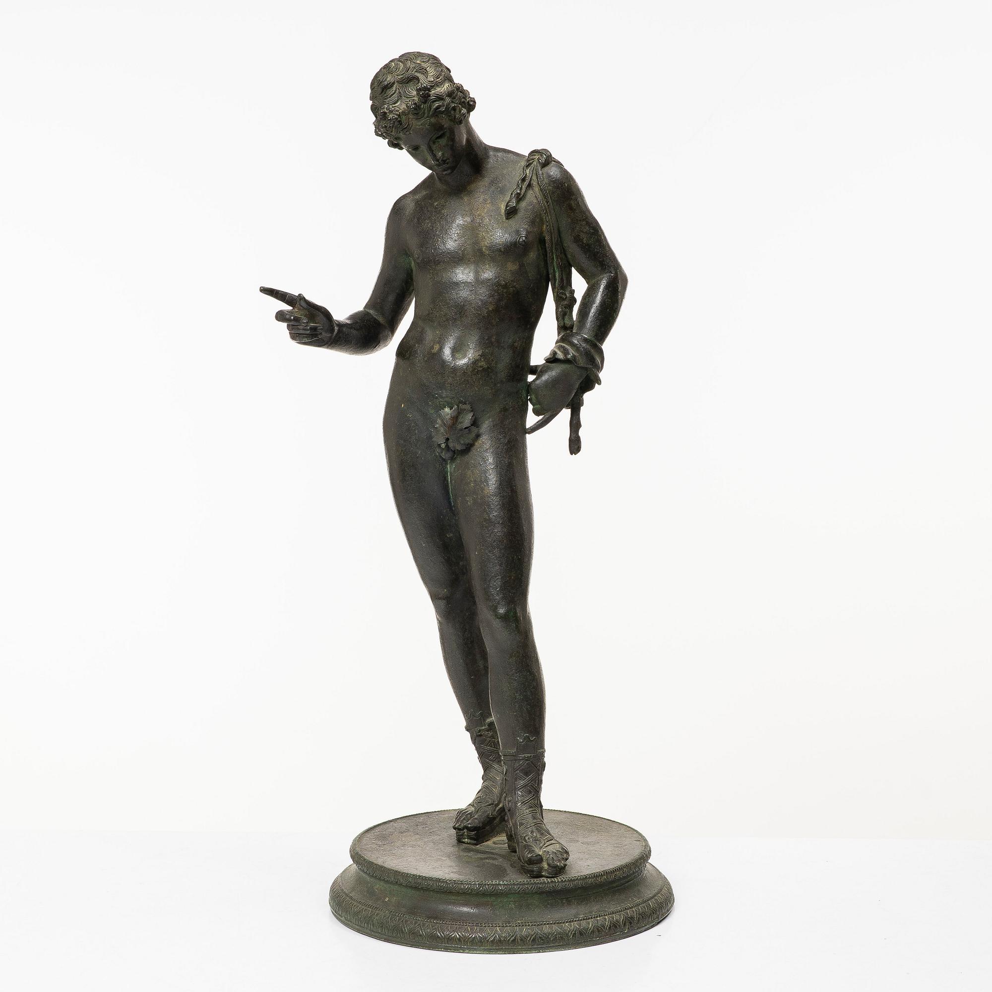 Sculpture, probably 20th century, Dionysus, called Narcissus.