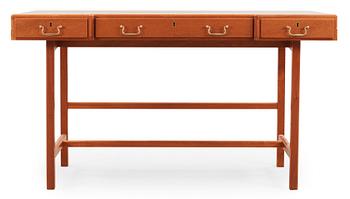 724. A Josef Frank mahogany and palisander desk, Svenskt Tenn, model 1022.