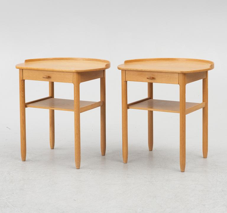 Sven Engström och Gunnar Myrstrand, sängbord, ett par, Bodafors, 1964.