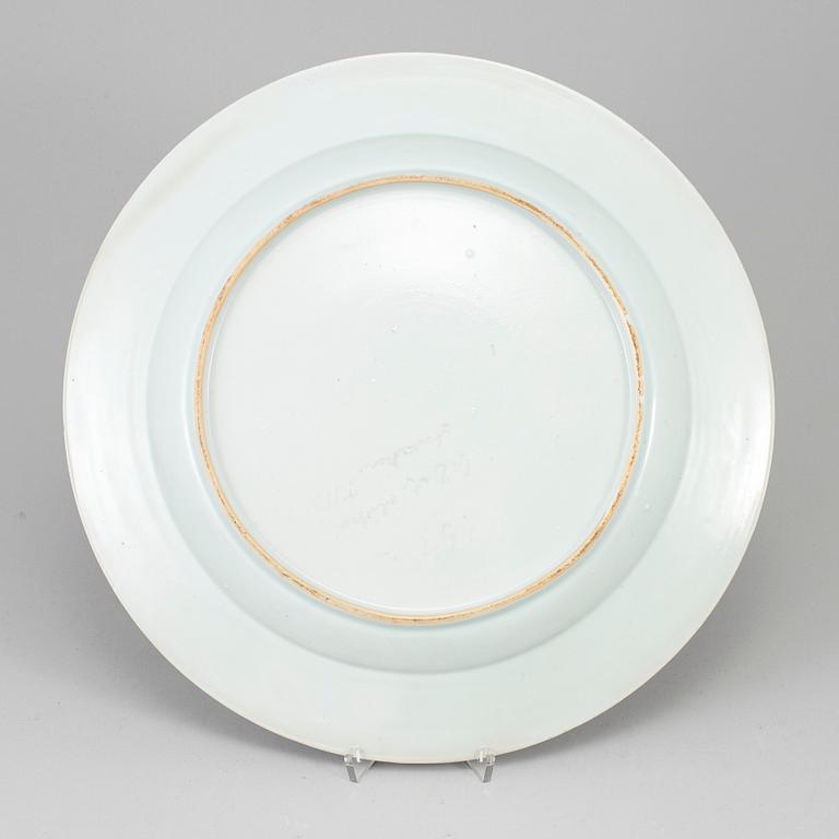 SERVERINGSFAT, kompaniporslin. Qingdynastin, Qianlong (1736-95).