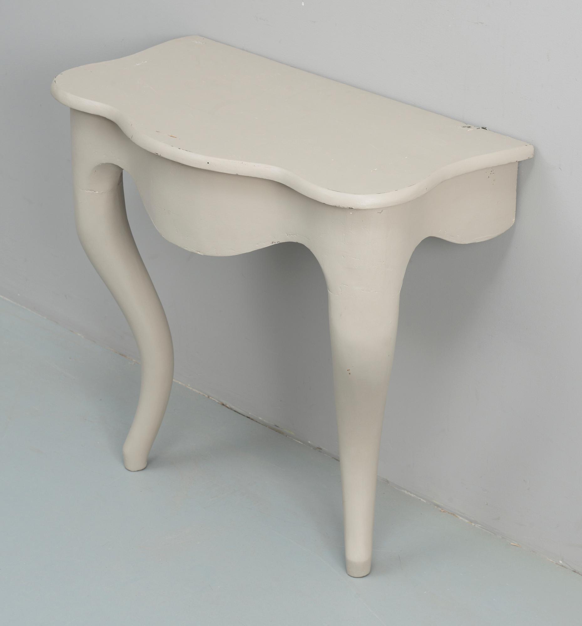 KONSOLBORD, nyrokoko, 1800-talets slut.