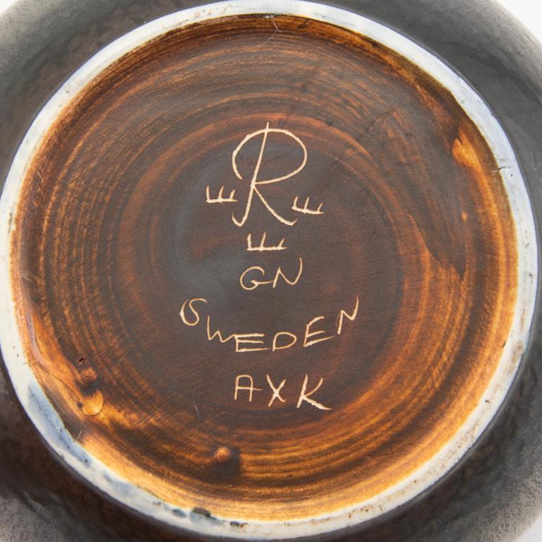 Gunnar Nylund, a signed stoneware bowl.