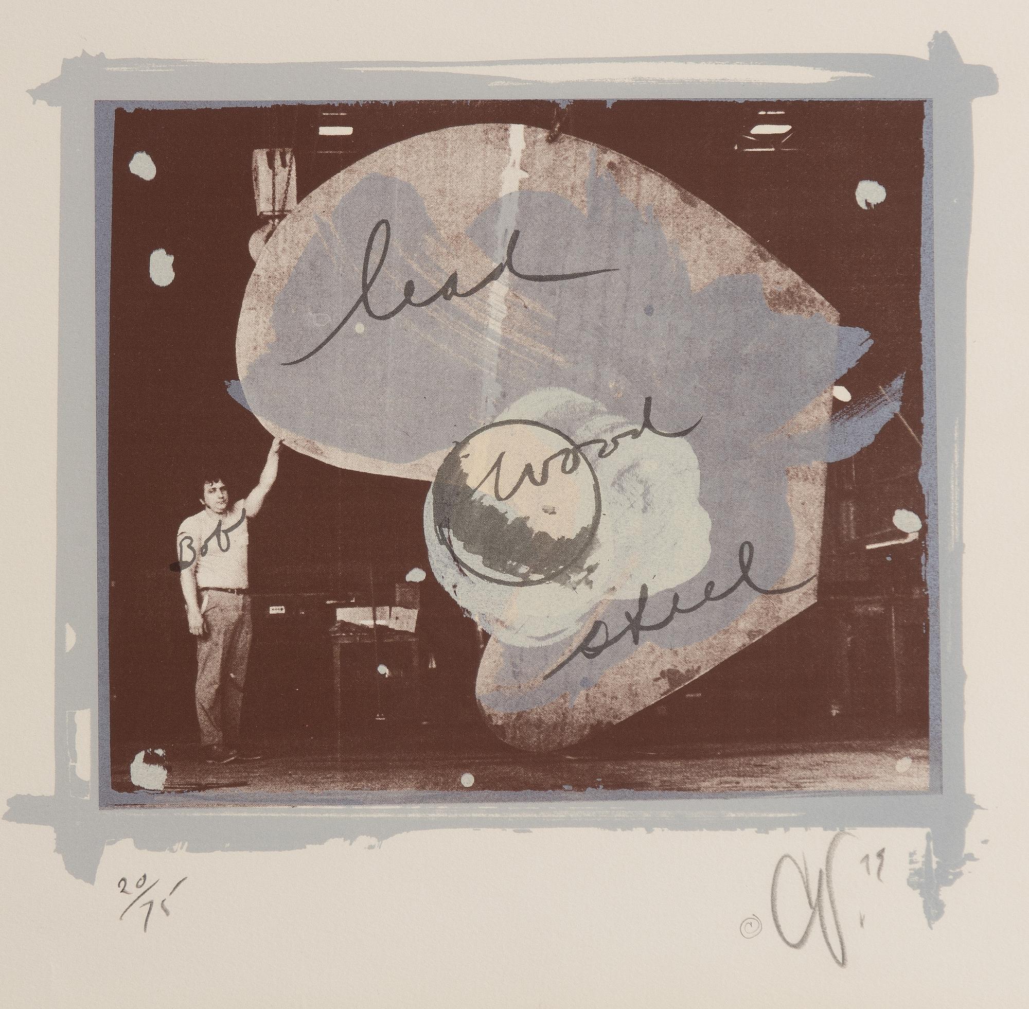 Claes Oldenburg, "Mitt Print with Bob".