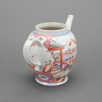 TEKANNA, porslin, Kina, 1700-tal.