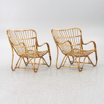A par of armchairs, second half of the 20th Century.