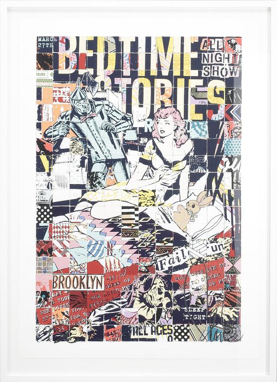 FAILE (PATRICK MCNEIL & PATRICK MILLER), screenprint, signerad numrerad 63/125. Daterad 2011.