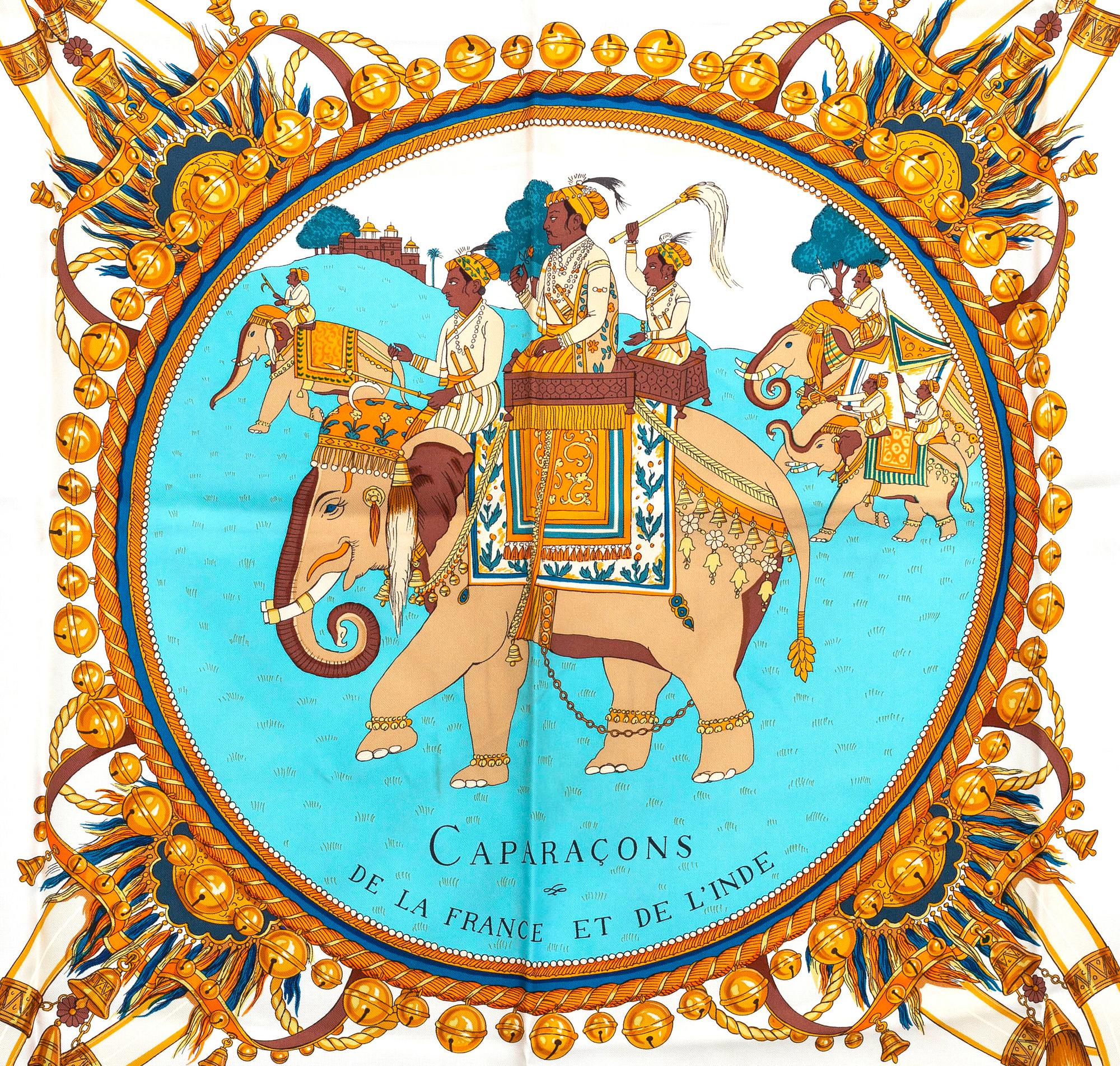 SCARF, "Caparaçons de la France et de l'Inde", Hermès.
