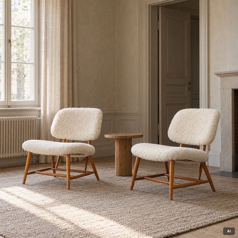 Alf Svensson, Armchairs, a pair, TeVe, Bra Bohag. Studio Ljumgs industrier, Malmö, 1950s.