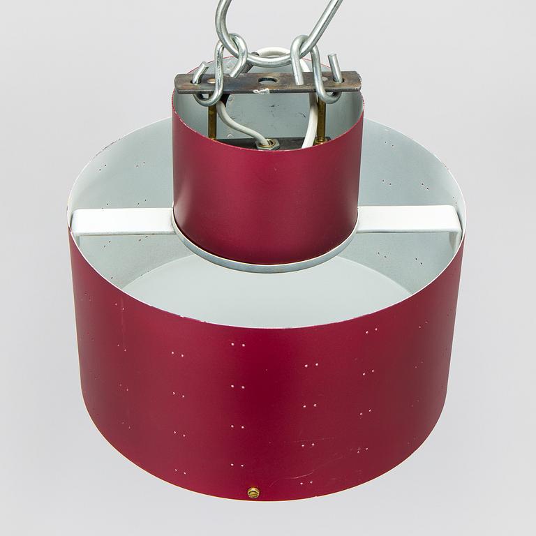 Paavo Tynell, a 1950s 9069/24 'Starry sky' ceiling light for Idman, Finland.